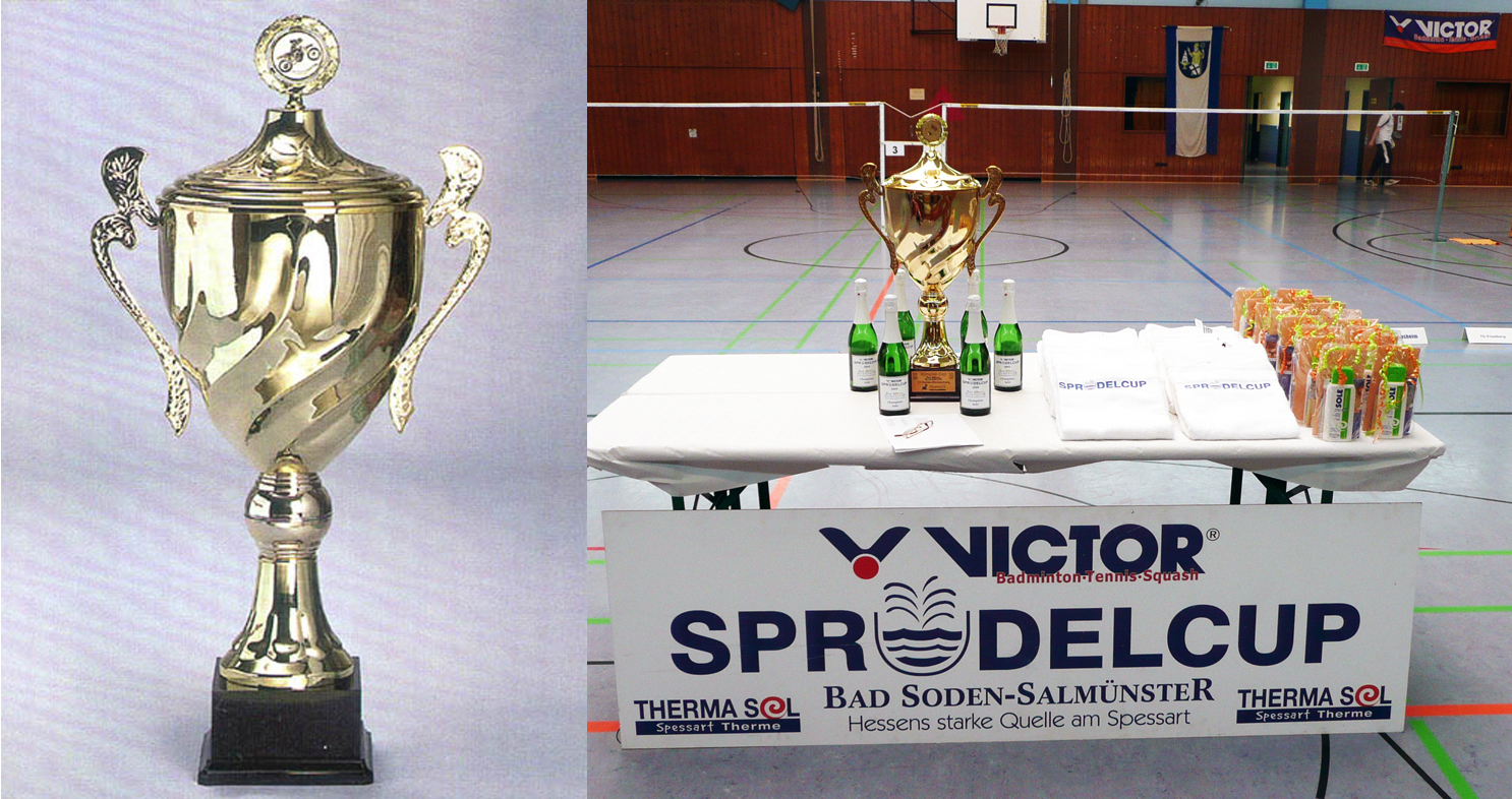 Sprudelcup der Pokal